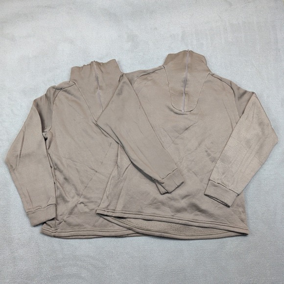 Wind Gap Knitwear 90s Military Cold Weather Undershirt Set M Brown Gorpcore Tech — photo 2
